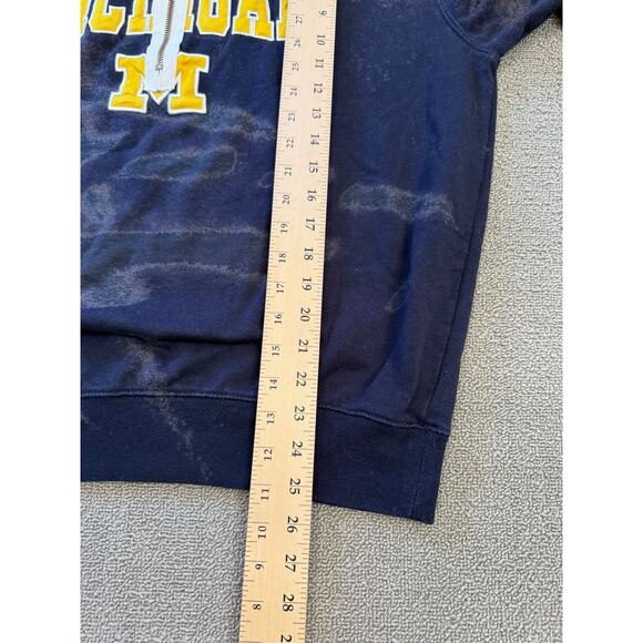 Stadium Athletics Men Large Blue Michigan Pullover Crewneck Sweatshirt - Picture 6 of 16